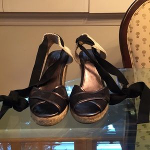 Coach lace-up espadrilles